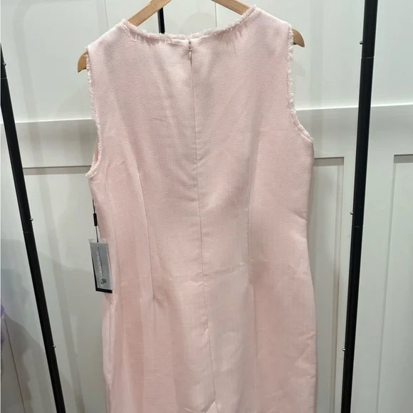 Karl Lagerfeld Classic Pink Dress and Jacket Tweed Ensemble - Picture 3 of 6